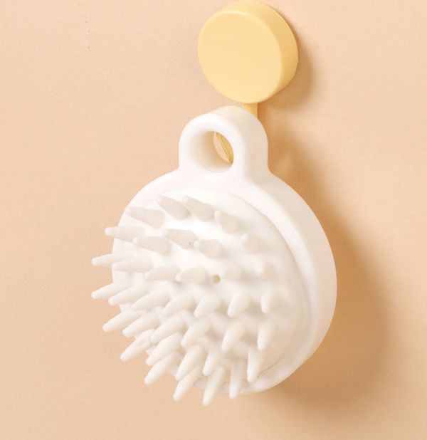 Массажная расческа для волос с мягкими зубьями и отверстием для шампуня(2557)
