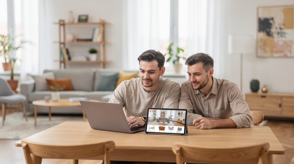 Онлайн-сервисы подбора мебели и 3D-планировщики интерьера